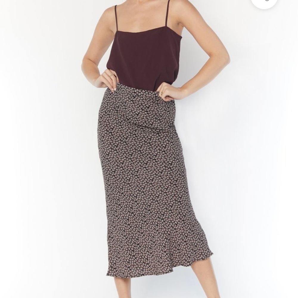 Flynn Skye Alice midi skirt new